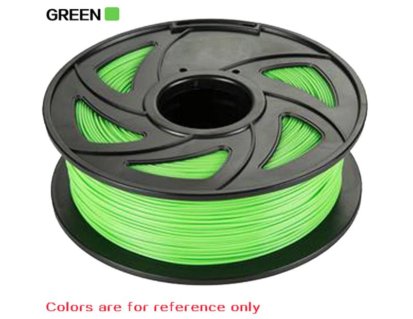 Green 3D Printer Filament PLA 1.75mm 1kg/roll colours Engineer Drawing Art Aussie