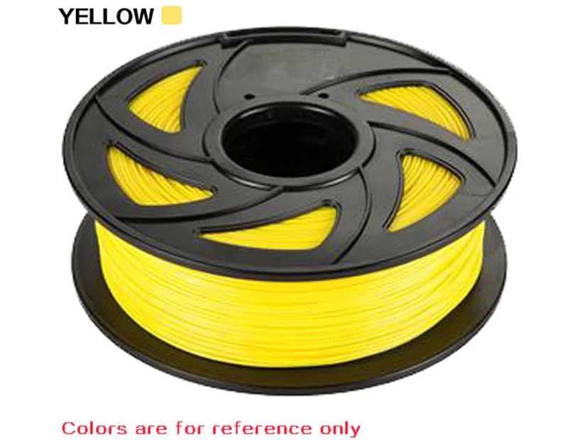 Yellow 3D Printer Filament PLA 1.75mm 1kg/roll colours Engineer Drawing Art Aussie