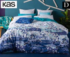 KAS Whistler Reversible Double Bed Quilt Cover Set - Multi