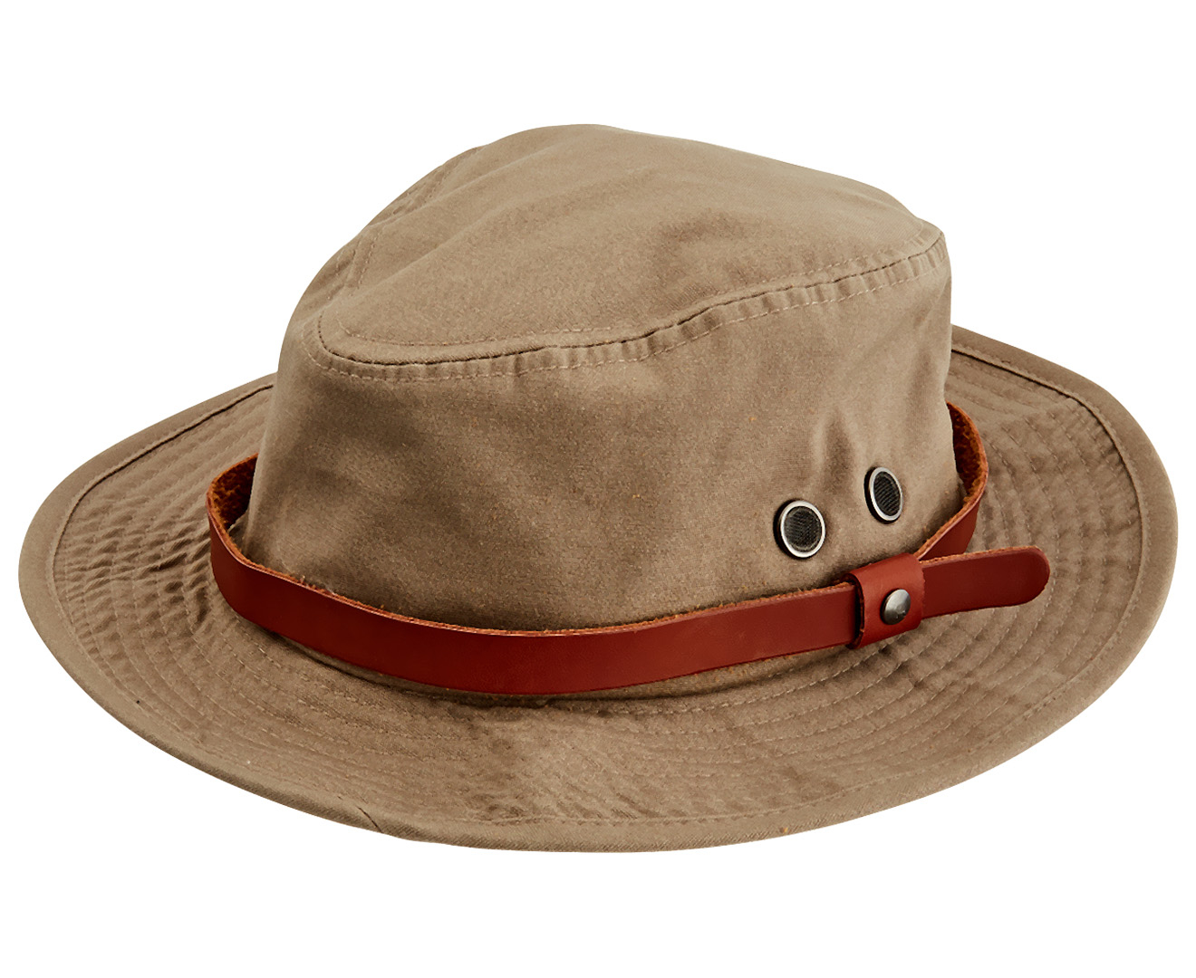 Rusty Cavalry 2 Wide Brim Hat - Portobello | GroceryRun.com.au