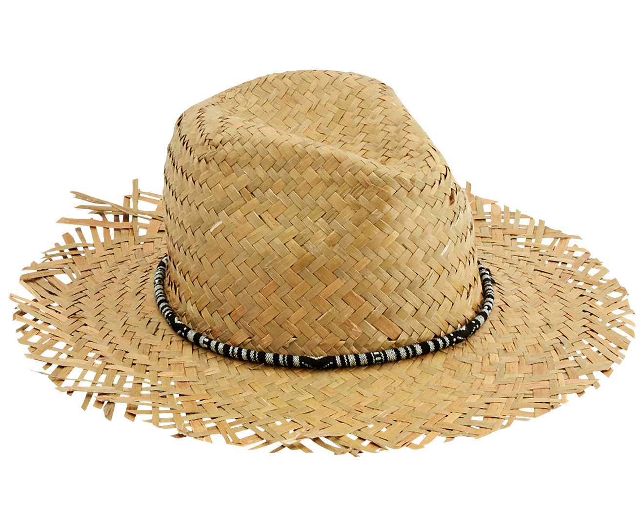 Rusty Bandit Festival Straw Hat - Natural 