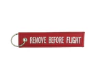 Remove Before Flight Reminder Keychain for Dron
