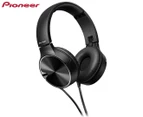 Pioneer SE-MJ722T Bass Dynamic Headphones w/ Mic - Black 