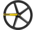 Mavic Io Rio 28" Tubular Track Front Wheel Carbon/Yellow