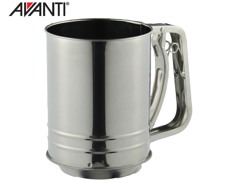 Avanti 3-Cup Stainless Steel Flour Sifter
