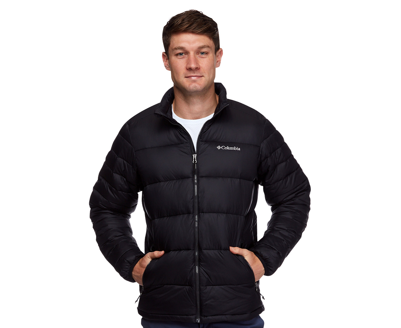 Columbia Men's Frost-Fighter Puffy Jacket - Black | Catch.com.au