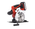 Kuller 18V Cordless Circular Saw 1.5Ah Rechargeable Battery Charger 136MM Blade