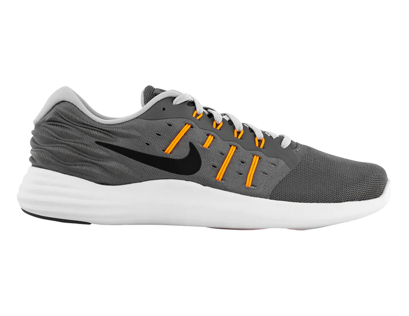 Nike Men's LunarStelos Shoe - Dark Grey/Black-Wolf Grey