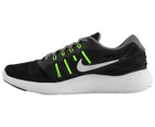 Nike Men's LunarStelos Shoe - Black/Metallic Silver-Dark Grey