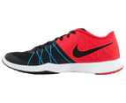 Nike Men's Zoom Train Incredibly Fast Shoe - Action Red/Black-Blue Glow