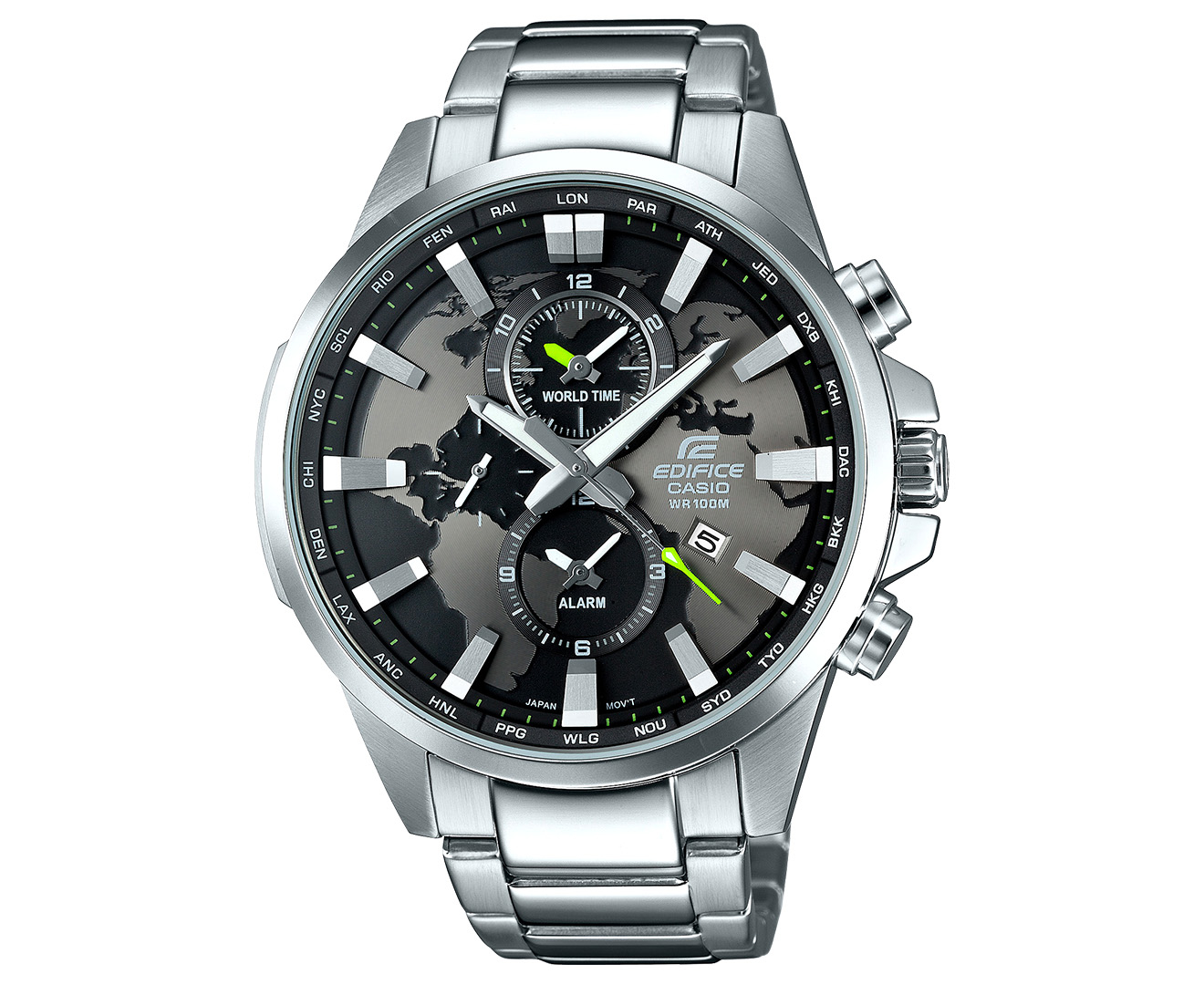 Casio Edifice Men's 51mm EFR303D-1A Stainless Steel Watch - Silver ...