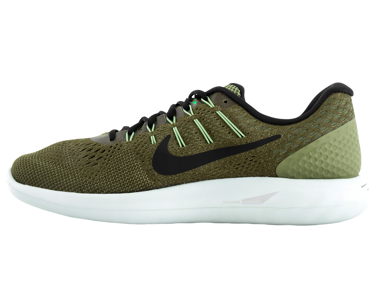 Nike Men's LunarGlide 8 Shoe - Palm Green/Black | Catch.co.nz