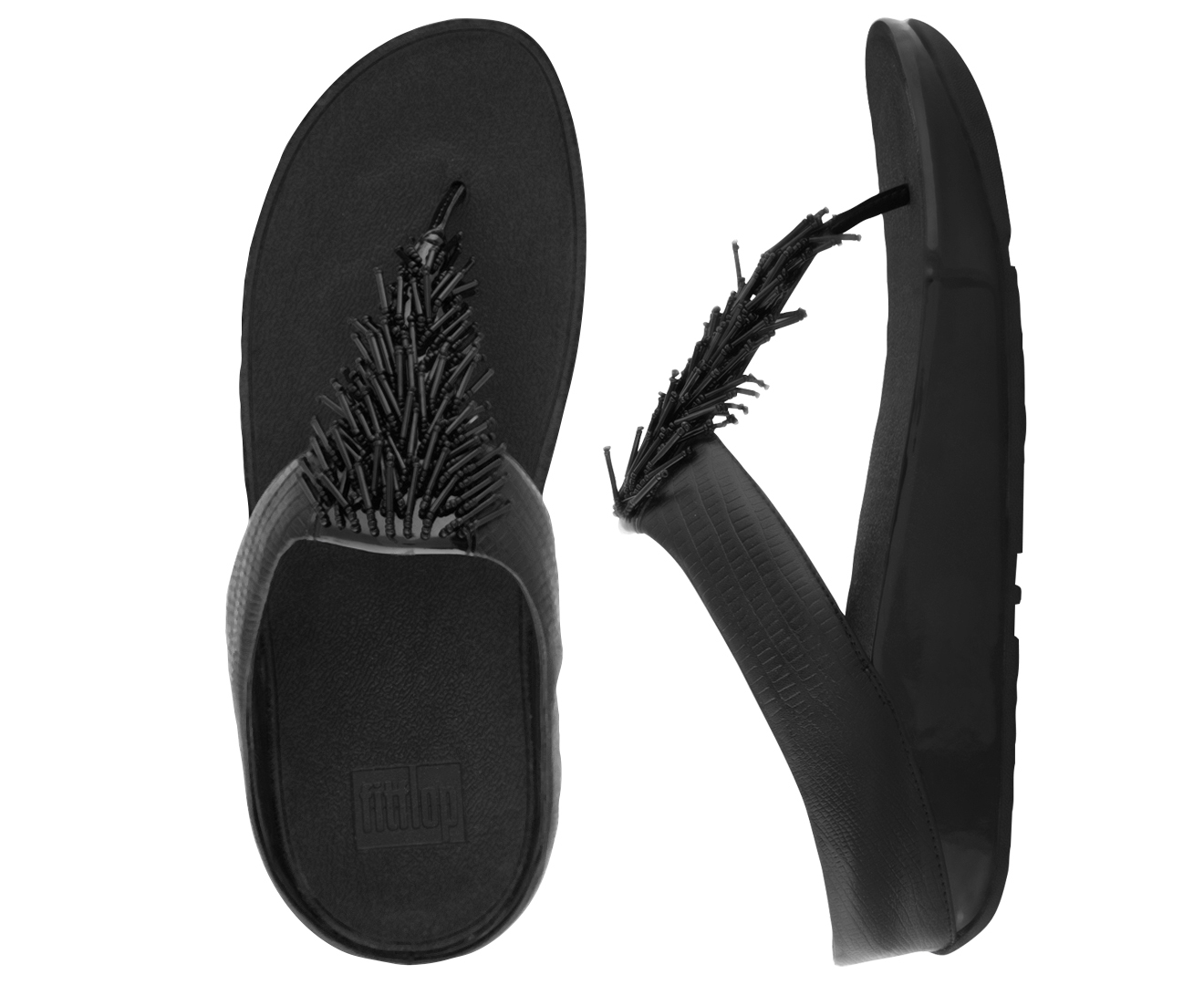 FitFlop Women s Cha Cha Sandal Black M.catch .au