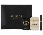 Gucci Guilty For Women 3-Piece Gift Set