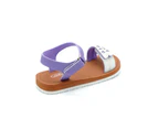 ATLANTIS SHOES Kids' Sandals Fashion Girl Purple/White