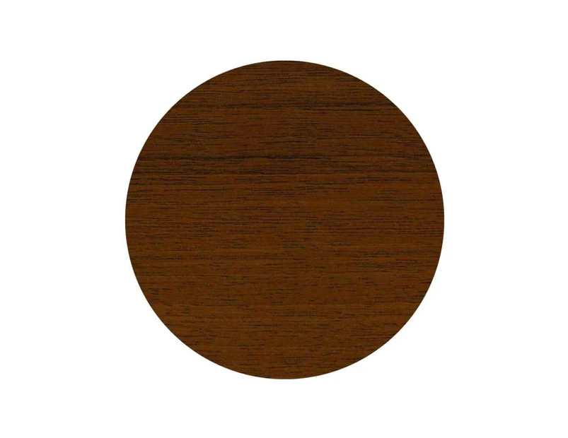 Round Table Top Walnut Brown - walnut brown 600
