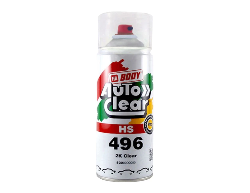 2k gloss clear paint hs 400ml high spray