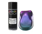 Sonic purple aerosol spray can