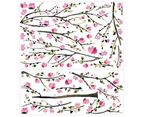 Pink Blossom Tree Peel And Stick Giant Wall Decals