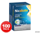 Nicabate 4mg Nicotine Extra Fresh Mint Chewing Gum 100pk