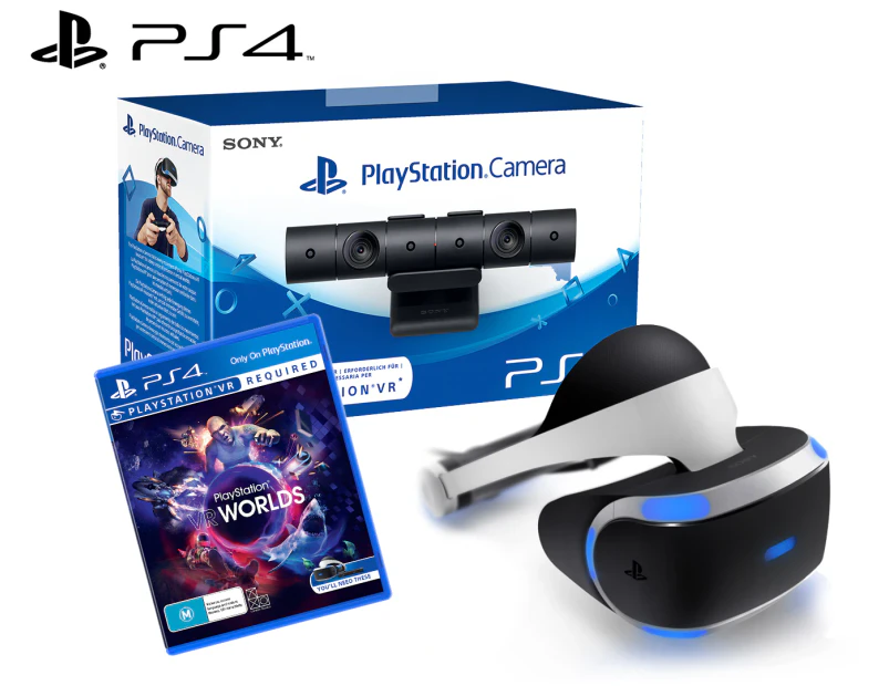 Sony PlayStation VR Headset + Camera & Game Bundle