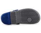 Crocs Kids' Electro Sandal - Smoke/Cerulean Blue