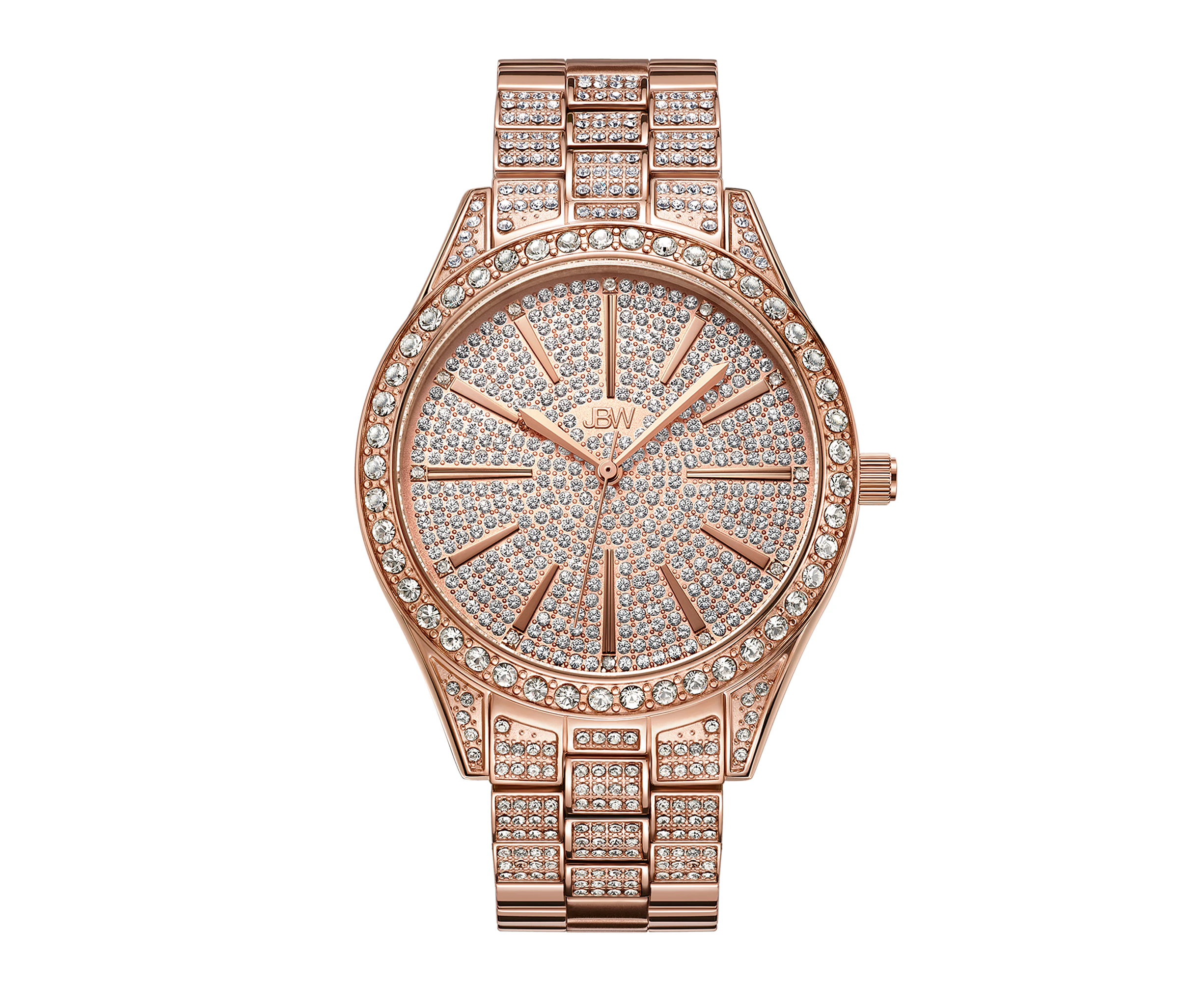 JBW Women 18k rose gold-plated stainless-steel Watch J6346B