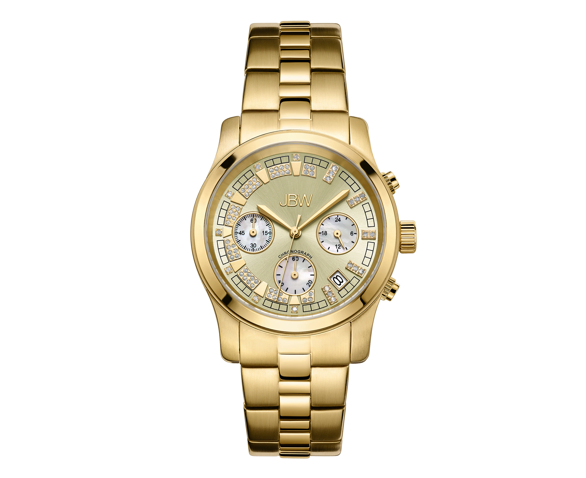 JBW Women 18k gold-plated stainless-steel Watch JB-6217-E