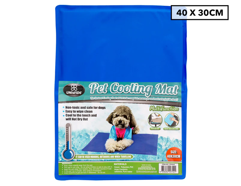 Non Toxic Multifunction Pet Cooling Mat - Blue