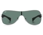 Ray-Ban RB3471 Sunglasses - Gunmetal/Green Classic 2