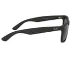 Ray-Ban Justin RB4165 Polarised Sunglasses - Black/Grey 3