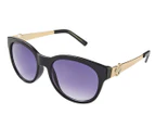 Mestige Women's Starlet Sunglasses w/ Swarovski® Crystals - Black/Gold/Purple