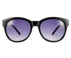 Mestige Women's Starlet Sunglasses w/ Swarovski® Crystals - Black/Gold/Purple