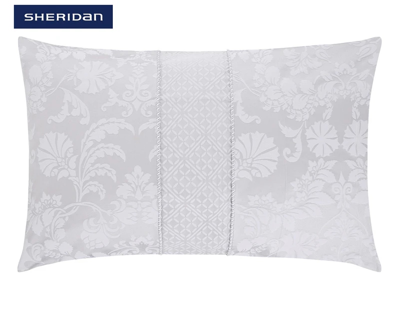 Sheridan Villers Standard Pillowcase - Silver 