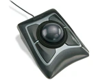 Kensington Expert Mouse Wired Trackball/Scroll Ring Large Ball/Wrist Rest/PC/Mac