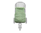 Keep Me Cosy 2 in 1 Toddler Footmuff Set + Free Harness - Cloud Mint