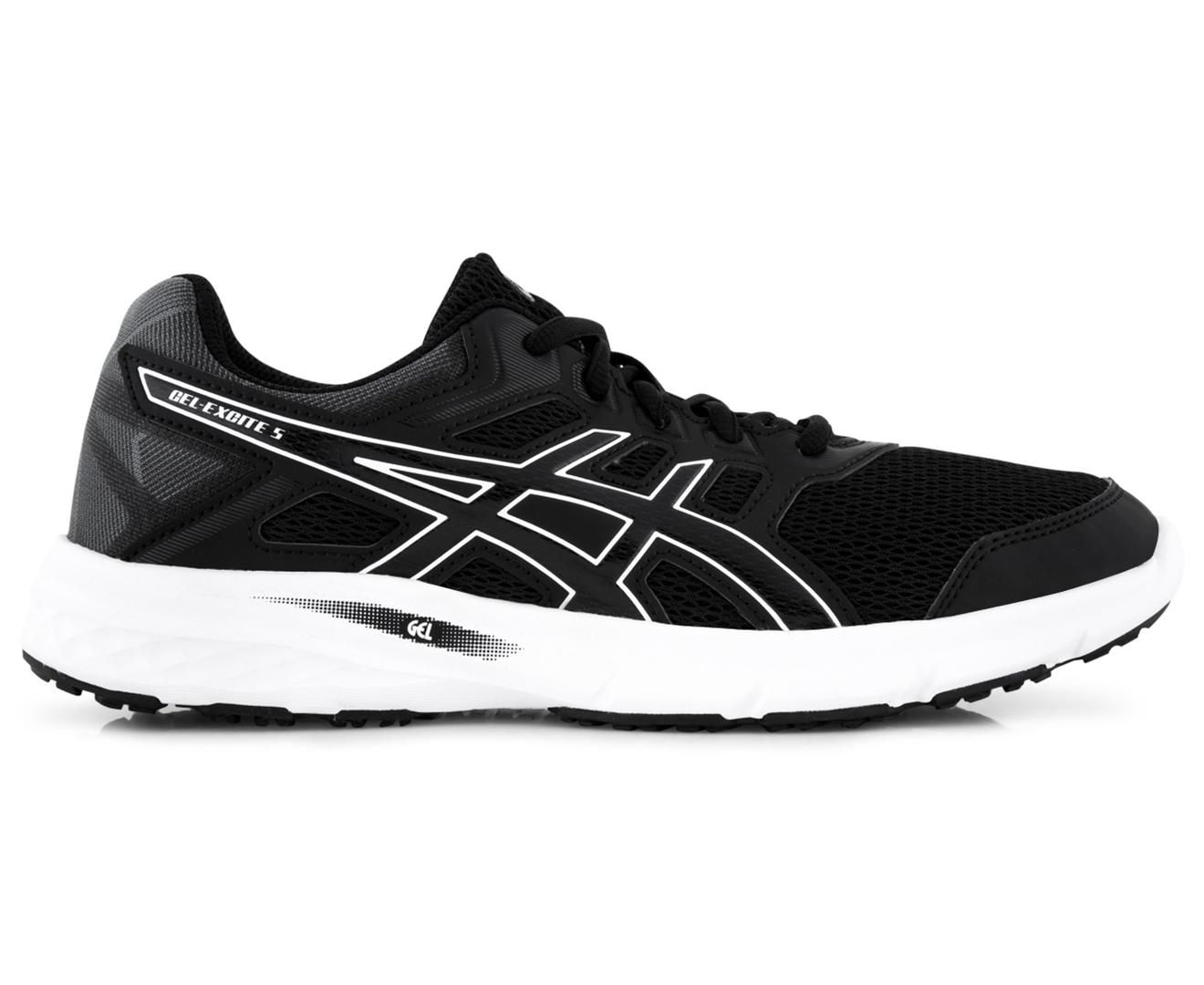 ASICS Women's GEL-Excite 5 Shoe - Black/White | GroceryRun.com.au