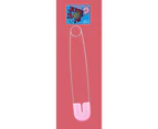 Baby Adult Costume Jumbo Pink Diaper Pin