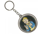 Fallout 4 Nuka Cola/Vault Boy Spinner Keychain