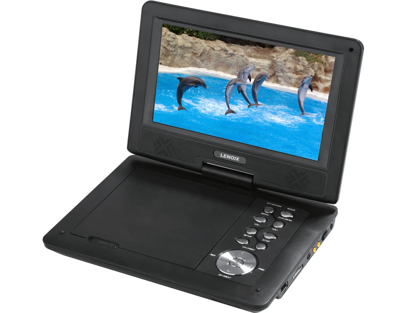 Lenoxx 9" Swivel Portable DVD Player