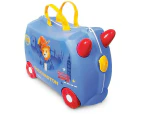Trunki Kids' 46x31cm Paddington Bear Ride-On Suitcase - Blue