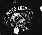 Unit Boys' Moto Loco Tee - Black