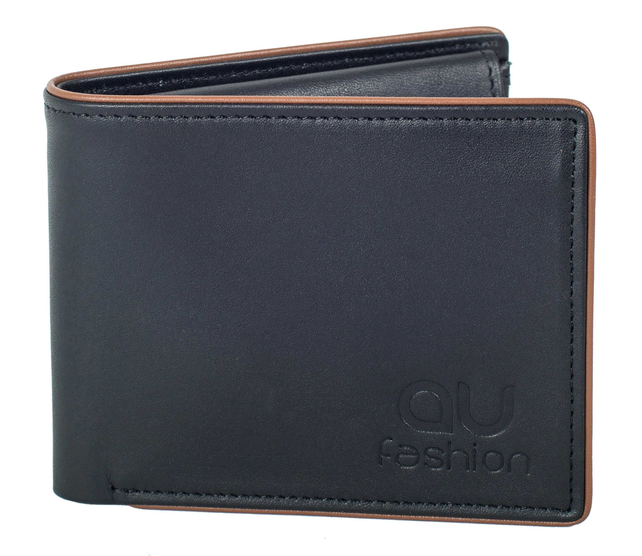 AU Fashion Classic Black Wallet