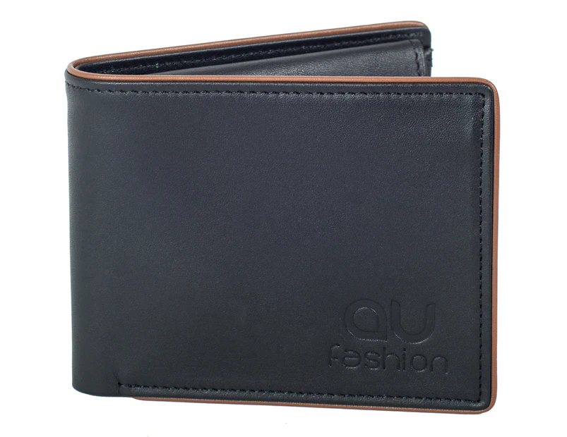 AU Fashion Classic Black Wallet