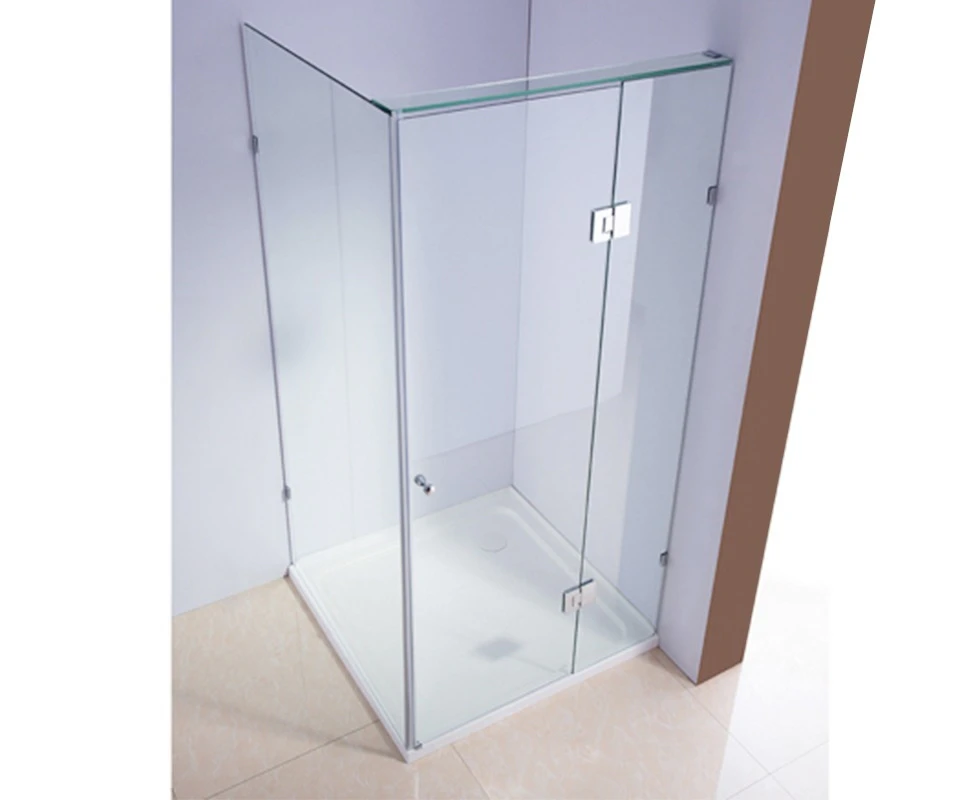 Shower Screen Frameless Glass - 1000x1000x2000mm