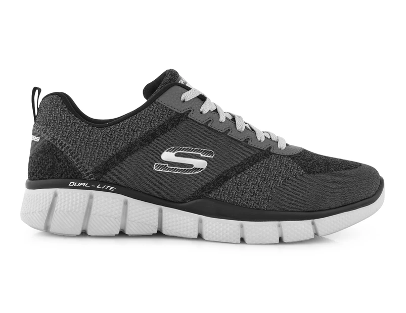 Skechers Men's Equalizer 2.0 True Balance Shoe - Charcoal/Black