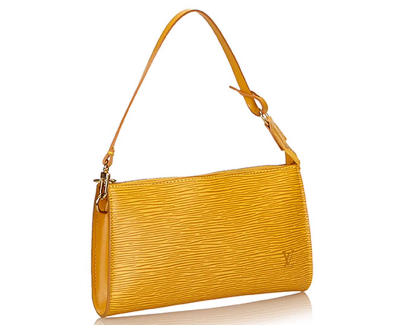 Pre-Loved Louis Vuitton Epi Pochette Accessoires Handbag 7ILVHB056 - Yellow | www.bagsaleusa.com