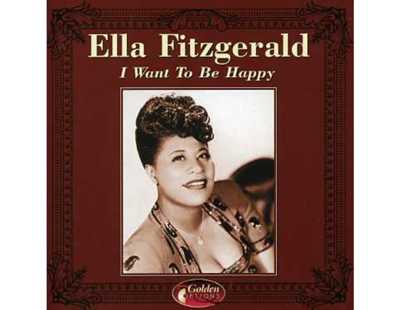 Ella Fitzgerald - I Want to Be Happy  [COMPACT DISCS] USA import