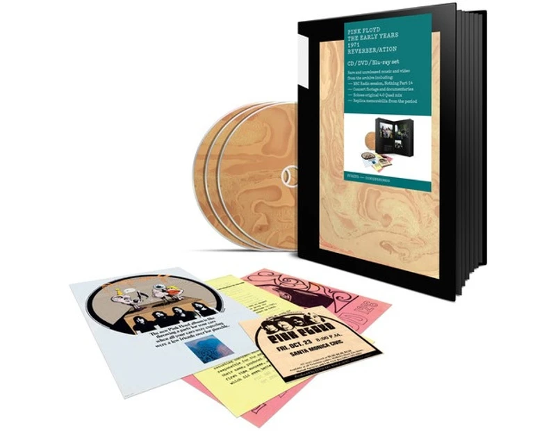 Pink Floyd - 1971 Reverber/ation [CD] With Blu-Ray, With DVD, Boxed Set, Digipac USA import