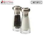 Maxwell & Williams Stainless Steel Salt & Pepper Mill 2-Piece Set